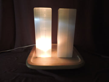 Selenite Lamp 10" Tall (Price Per Piece)