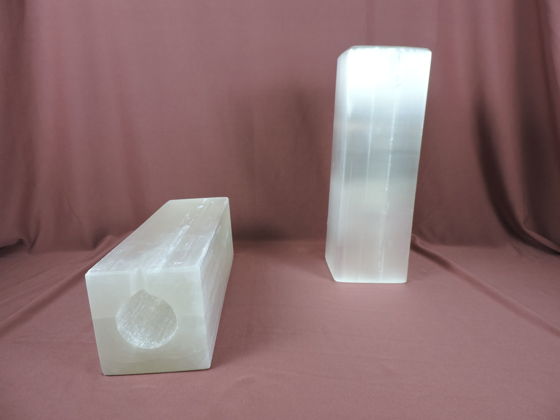 Selenite Lamp 10" Tall (Price Per Piece)