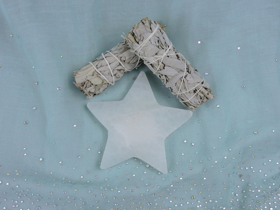 Selenite Star (Price Per Piece)