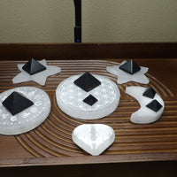 Shungite Pyramids – Small & Medium