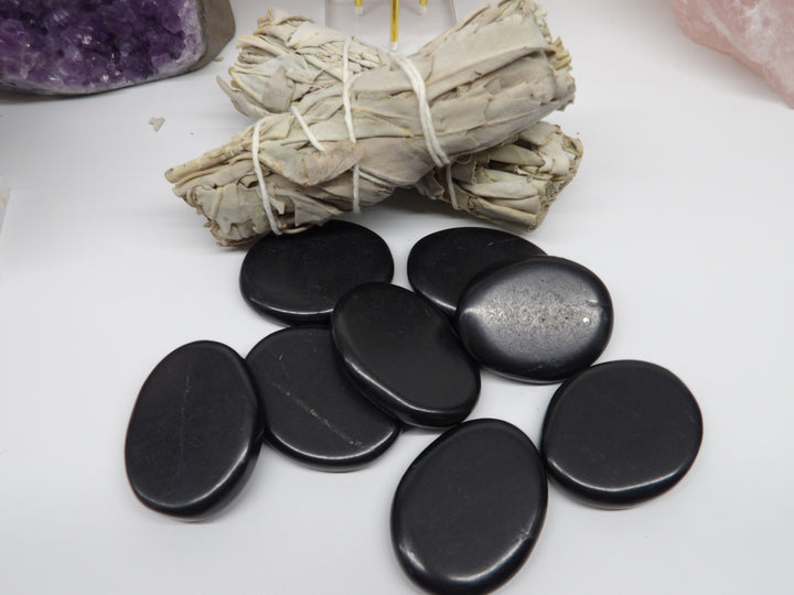 black shungite crystal