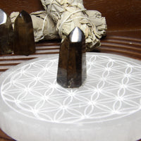 Smoky Quartz Points – Polished & Rough