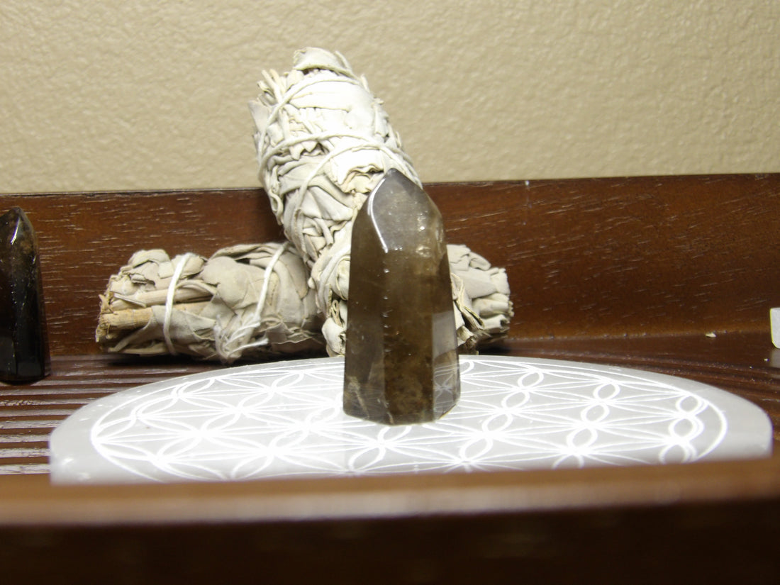 Smoky Quartz Points – Polished & Rough