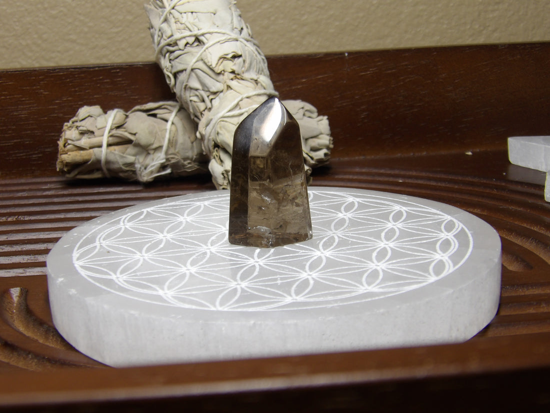 Smoky Quartz Points – Polished & Rough