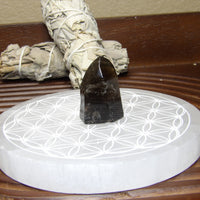 Smoky Quartz Points – Polished & Rough