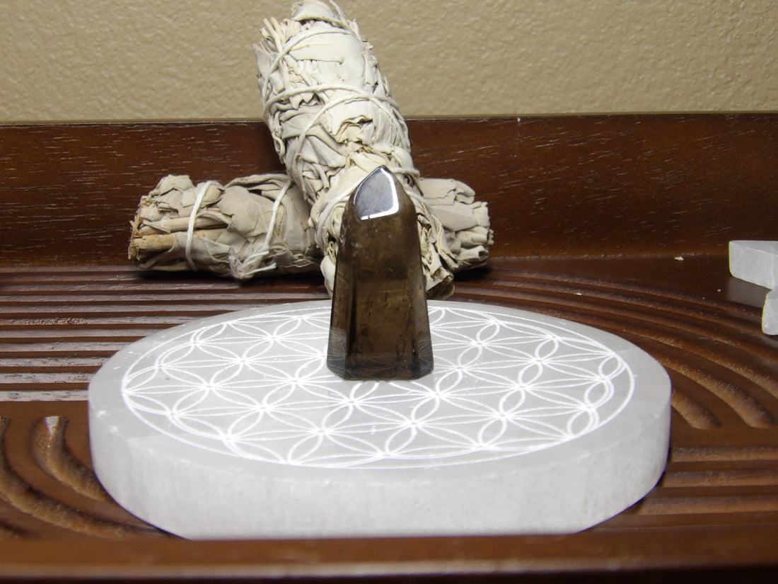 Smoky Quartz Points – Polished & Rough