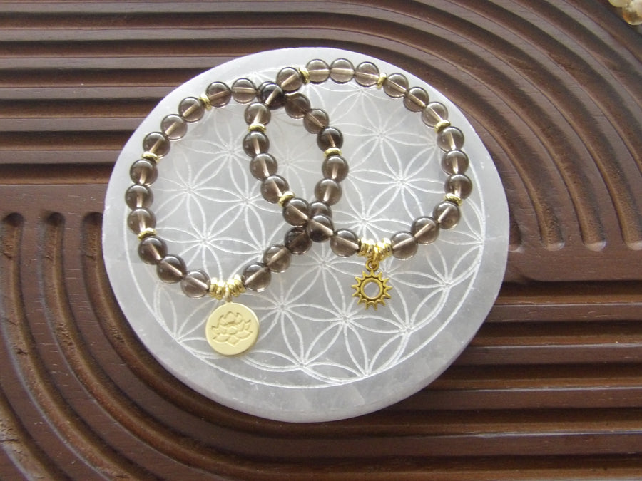 🤎 Smoky Quartz Divine Grounding Bracelet