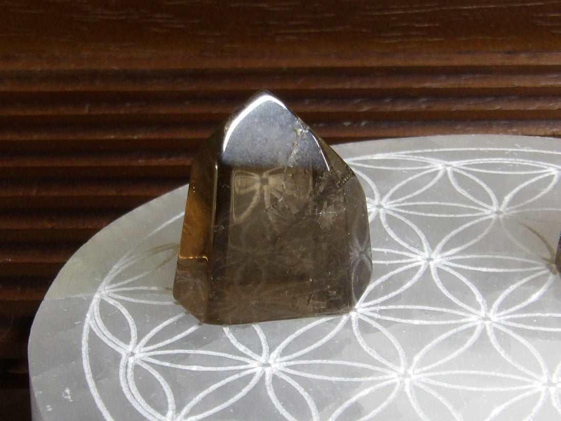 Smoky Quartz Points – Polished & Rough