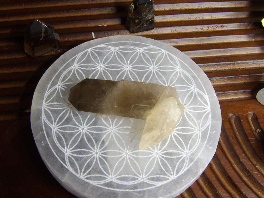 Smoky Quartz Points – Polished & Rough