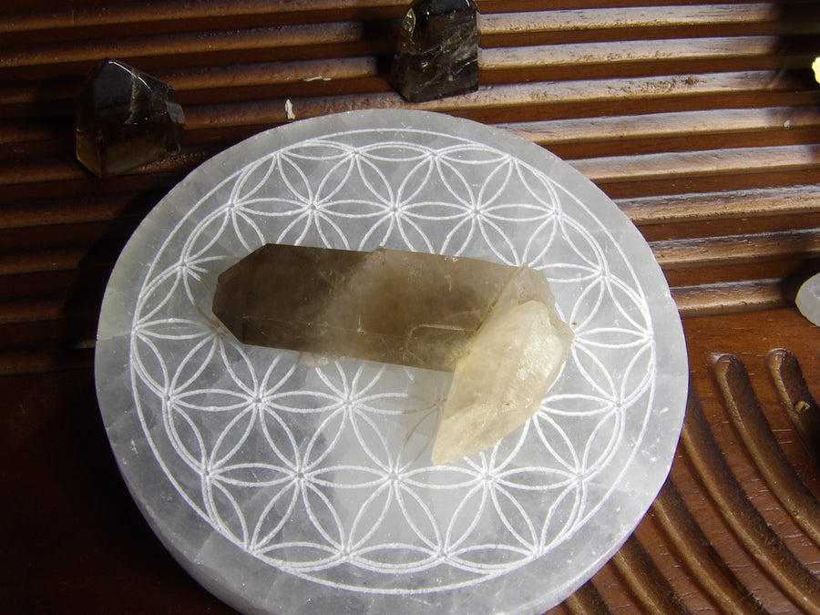 Smoky Quartz Points – Polished & Rough