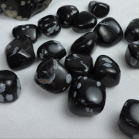 ✨ Polished Snowflake Obsidian Pocket Stones ✨