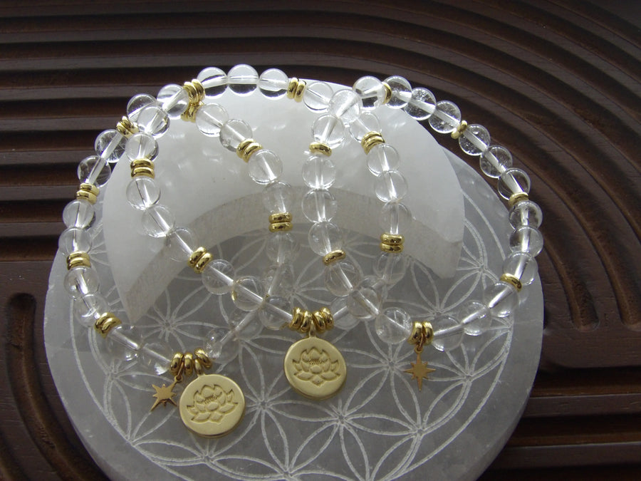 Clear Quartz Divine Manifestation Bracelets