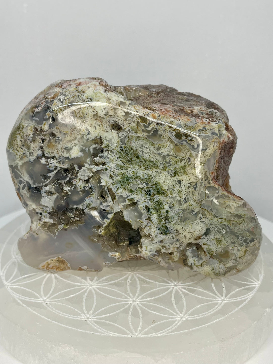 Stinking Water Moss Agate Freeform – Oregon