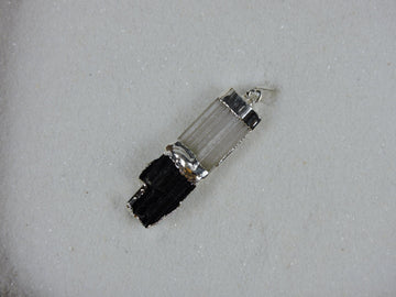 Tourmaline and Selenite Pendant (Price Per Piece)