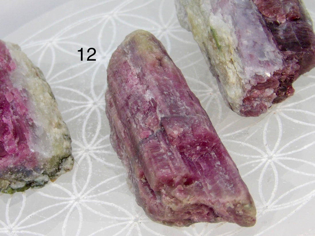 Pink & Green Tourmaline from Urubu, Minas Gerais, Brazil
