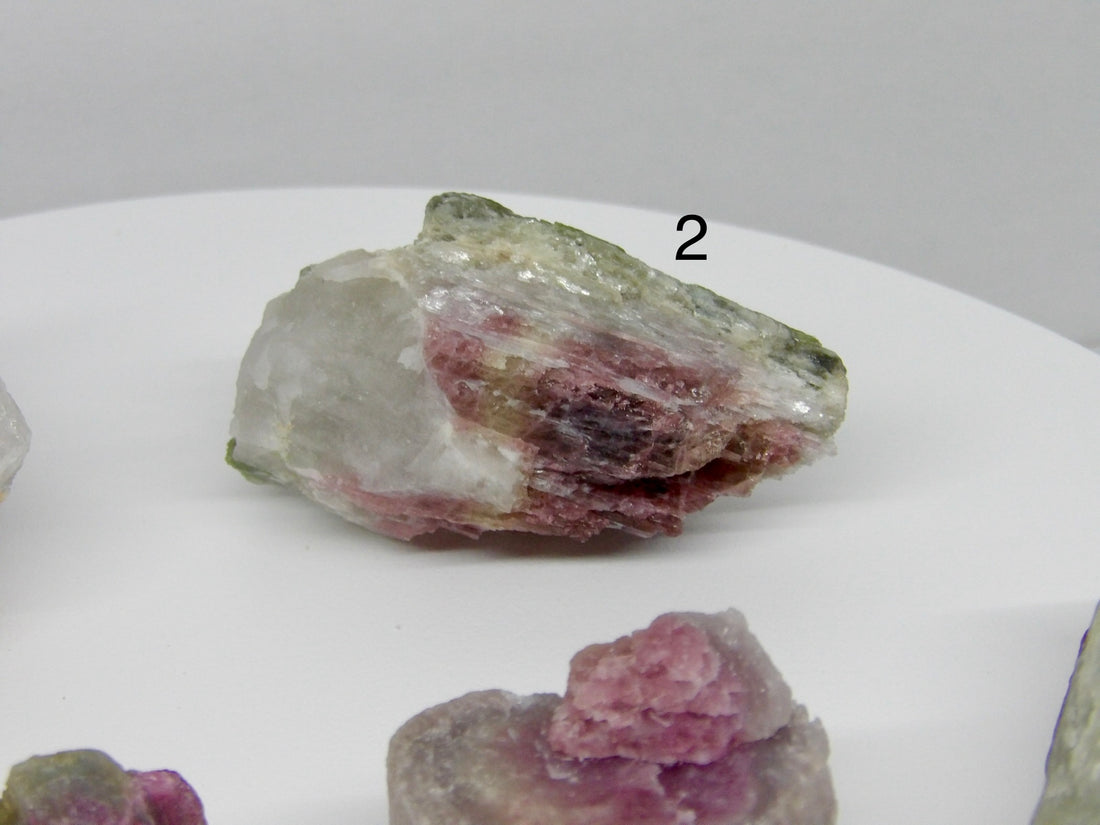 Pink & Green Tourmaline from Urubu, Minas Gerais, Brazil