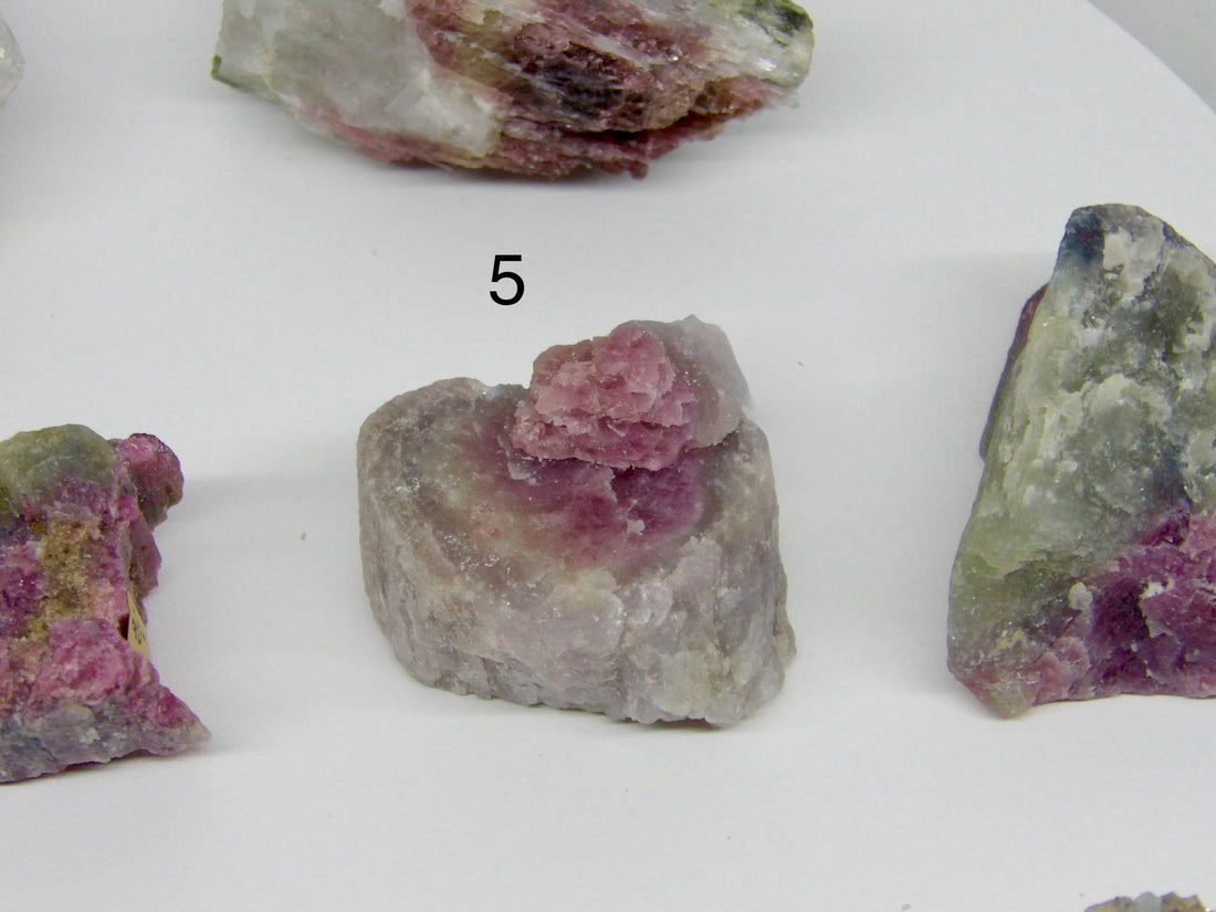 Pink & Green Tourmaline from Urubu, Minas Gerais, Brazil
