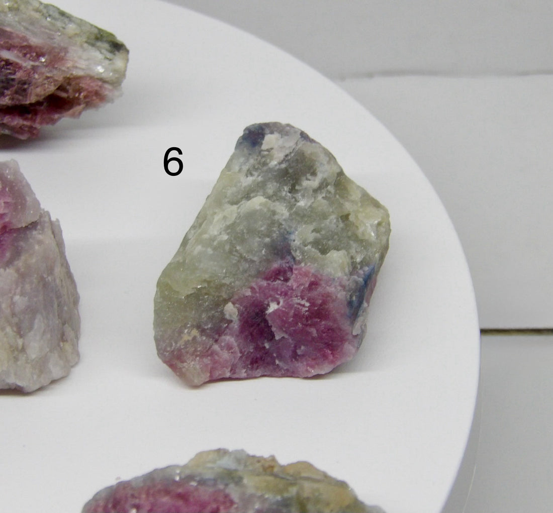 Pink & Green Tourmaline from Urubu, Minas Gerais, Brazil