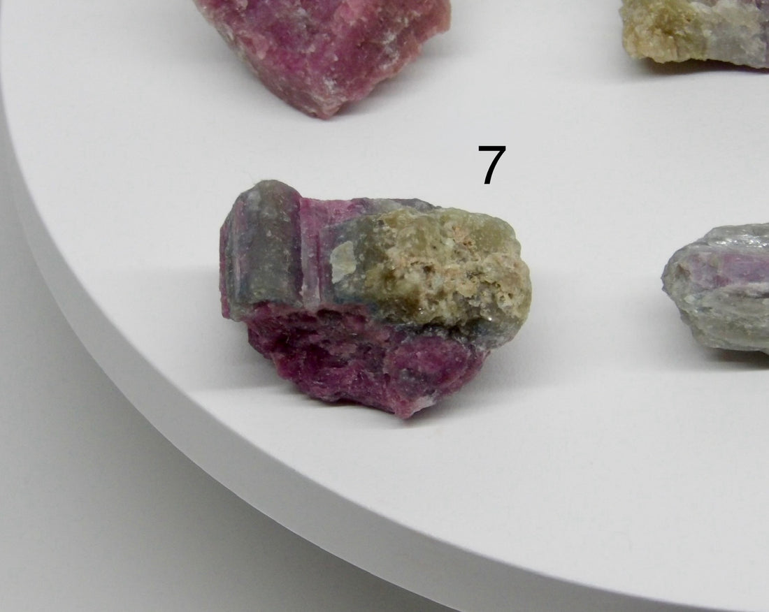 Pink & Green Tourmaline from Urubu, Minas Gerais, Brazil