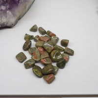 Unakite stone for balance and healing