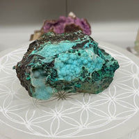 Druzy Chrysocolla Specimen