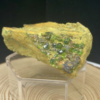 Demantoid Green Garnet on Matrix — Balochistan, Pakistan