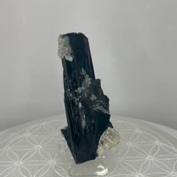 Schorl with Hyalite Opal Specimen – Mexico