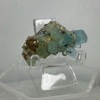 Aquamarine with Black Tourmaline Specimen | Erongo, Namibia