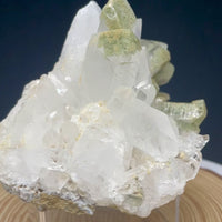 Chlorite Quartz Cluster — Balochistan, Pakistan 3.5” × 3.5” | 188 g | Natural Specimen