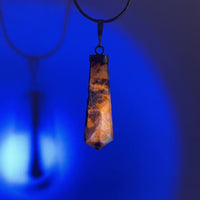 Natural Hauyne with Sodalite Pendant | Choose Your Piece | Badakhshan, Afghanistan | UV Reactive