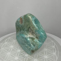 Blue Aragonite Polished Freeforms from Afghanistan | Choose Your Piece