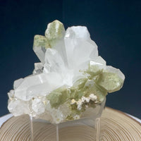 Chlorite Quartz Cluster — Balochistan, Pakistan 3.5” × 3.5” | 188 g | Natural Specimen