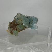 Aquamarine with Black Tourmaline Specimen | Erongo, Namibia