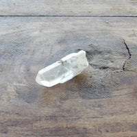 Clear quartz point for meditation Sedona charged