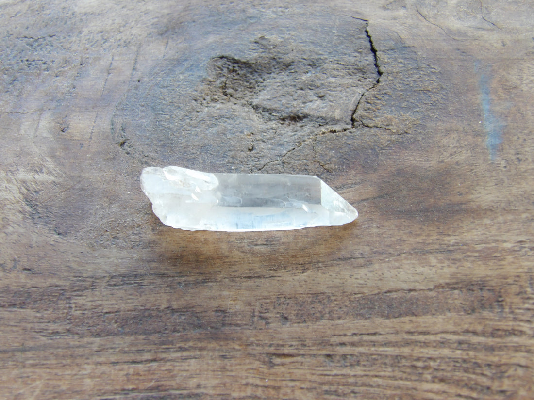 Natural raw Clear quartz point Sedona charged limited release