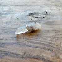 Sedona charged clear quartz point unique formation