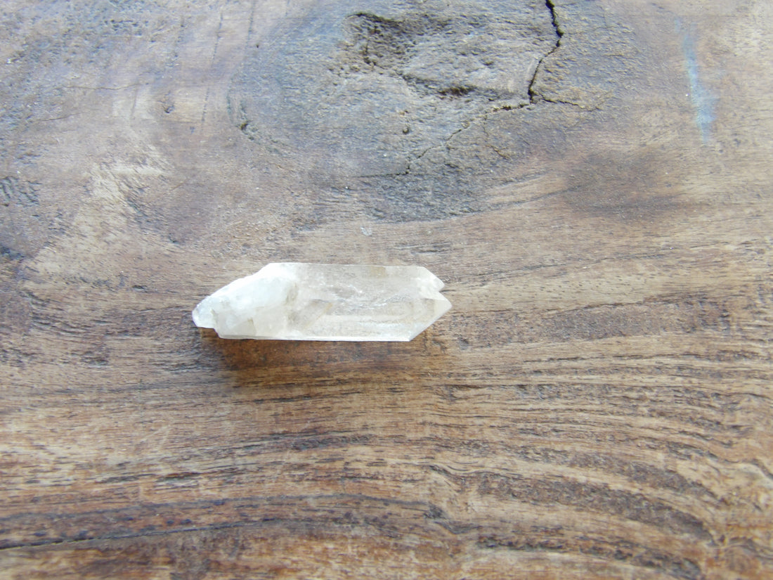 Sedona Charged twin Clear Quartz point 