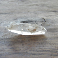 Natural clear quartz point unique formation
