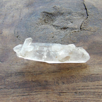 Sedona charged clear quartz point unique formation