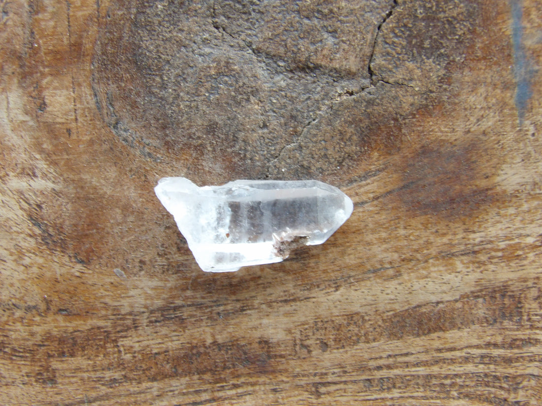 Sedona Charged Clear Quartz point - natural inclusion