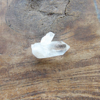 Clear quartz crystal point natural Mother earth grown