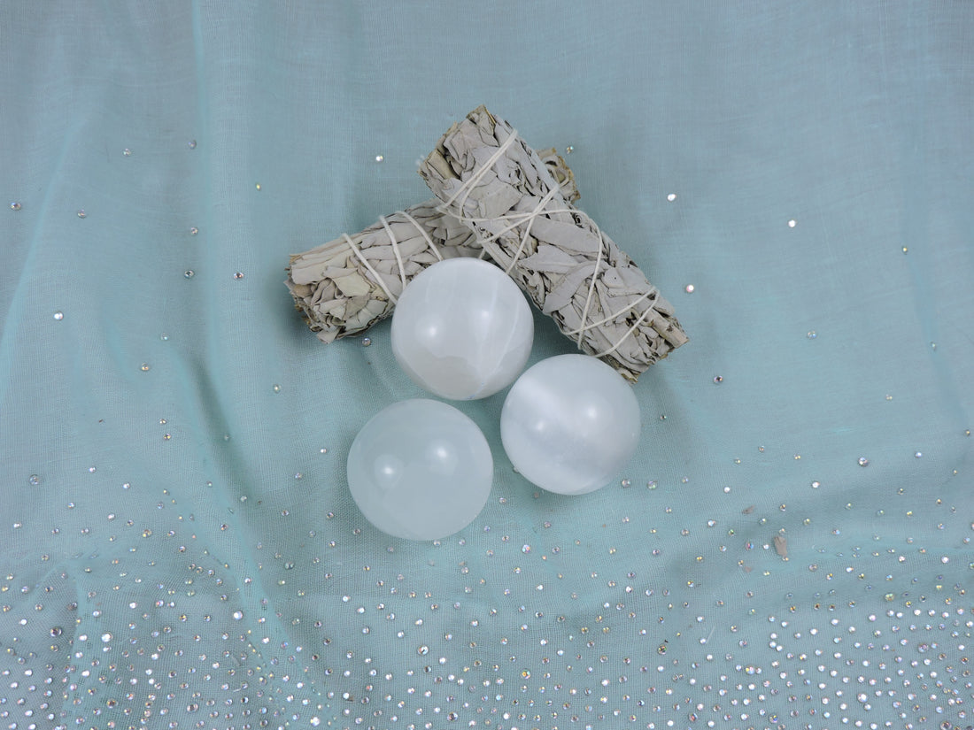 Selenite Sphere (Price Per Piece)